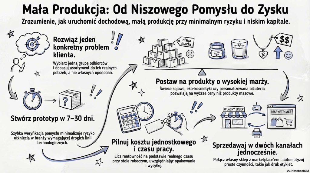 mała produkcja co się opłaca