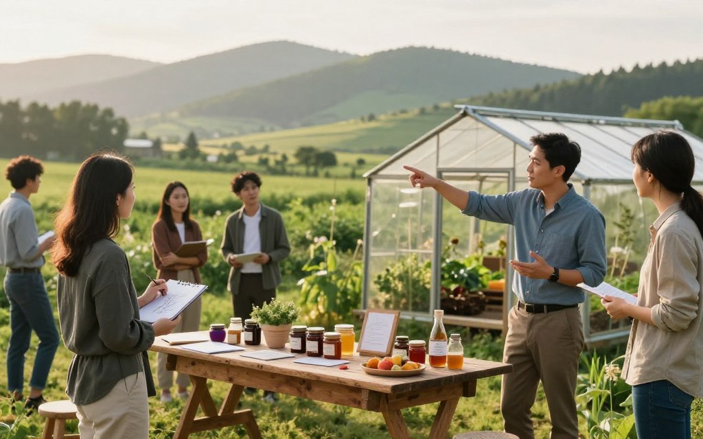 nowoczesny biznes na wsi