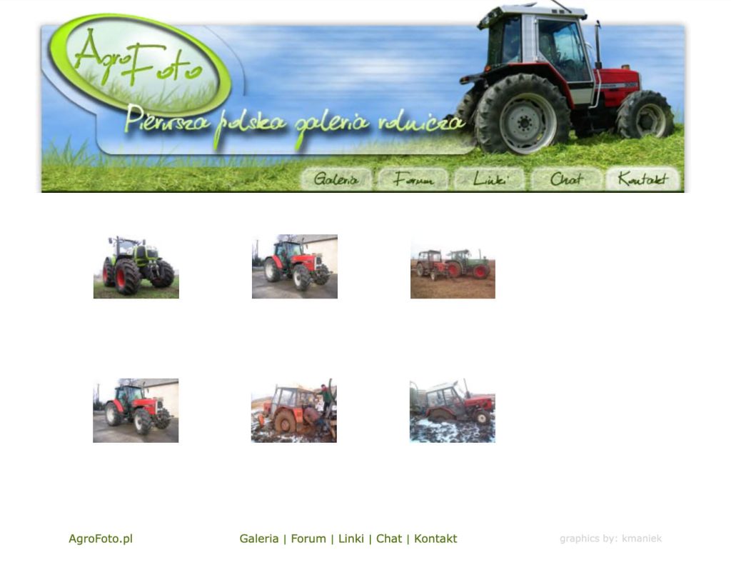 Agrofoto zrzut ekranu