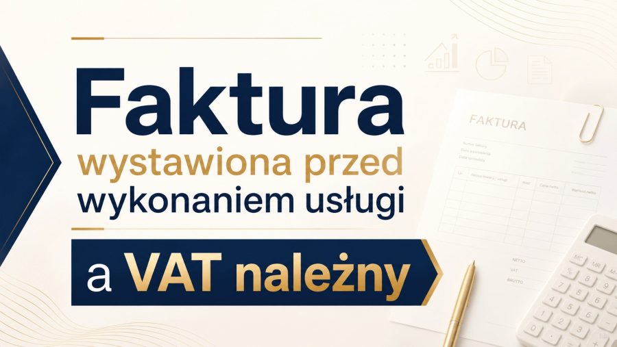 Faktura wystawiona przed wykonaniem usługi a VAT należny: co warto wiedzieć