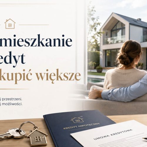 Mam mieszkanie na kredyt i chcę kupić większe – jak to zrobić krok po kroku?