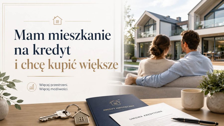 Mam mieszkanie na kredyt i chcę kupić większe – jak to zrobić krok po kroku?