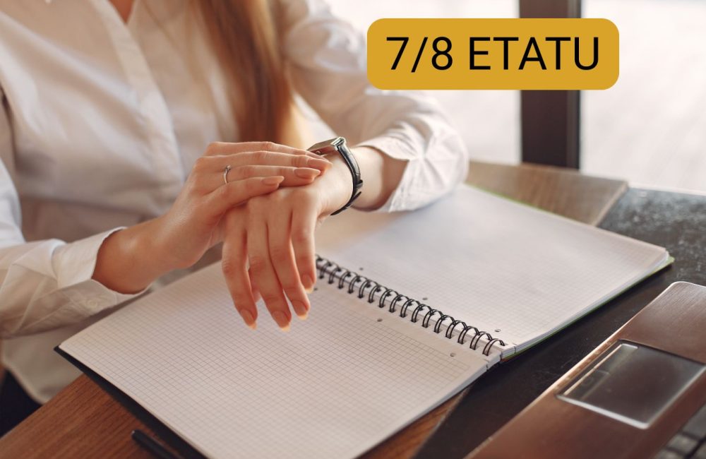 Ile godzin miesięcznie przypada na 7 8 etatu