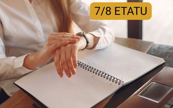 Ile godzin miesięcznie przypada na 7 8 etatu